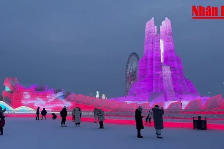 Xứ sở băng tuyết ở Trung Quốc lung linh đón chào Á vận hội mùa đông 2025