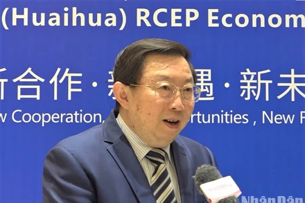 Chuyên gia Hứa Ninh Ninh, Giám đốc điều hành Hội đồng Kinh doanh Trung Quốc-ASEAN. 