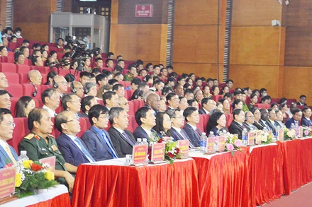 Lễ mít-tinh kỷ niệm 50 năm Chủ tịch Fidel Castro đến thăm vùng giải phóng miền nam Việt Nam.