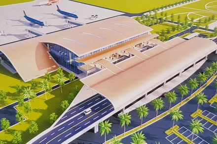 Phối cảnh Cảng hàng không Quảng Trị