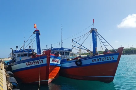 Sửa chữa, khắc phục thành công sự cố tàu cá ngư dân 