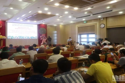 Quang cảnh hội thảo. (Ảnh: PHONG NGUYÊN)