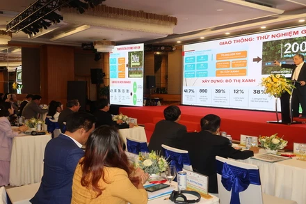 Quang cảnh hội thảo. (Ảnh: PHONG NGUYÊN)