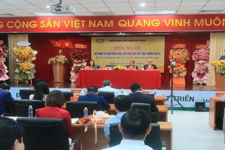 Quang cảnh hội nghị. (Ảnh: PHONG NGUYÊN) 