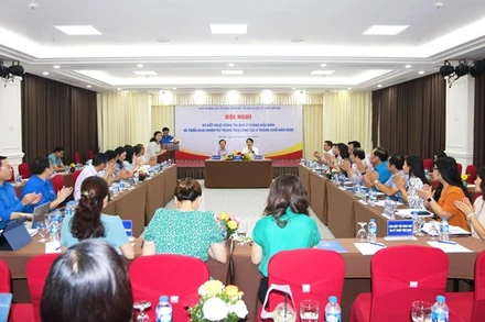 Quang cảnh Hội nghị. (Ảnh: HƯƠNG ĐẠT)