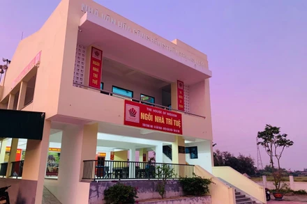 Nhà văn hóa cộng đồng-ngôi nhà trí tuệ ở xã Cẩm Thành (Cẩm Xuyên).