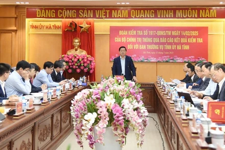 Toàn cảnh buổi làm việc của Đoàn 