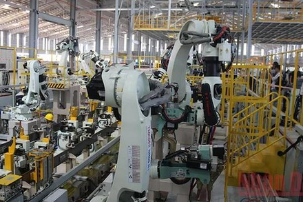 Nhà máy sản xuất và lắp ráp ô-tô của Công ty cổ phần Tập đoàn Trường Hải, tại Quảng Nam. (Ảnh minh họa: Tấn Nguyên)