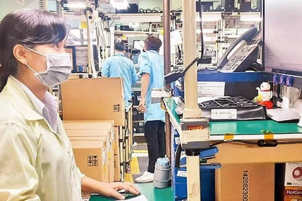 Lao động tại Công ty TNHH Datalogic Việt Nam, Thành phố Hồ Chí Minh (Ảnh minh họa: Khánh Trình).