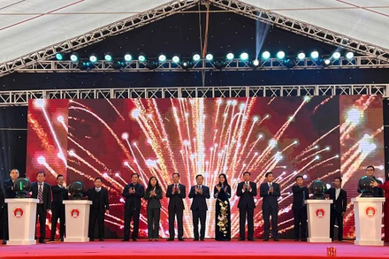 Khai mạc hội nghị gắn kết giáo dục nghề nghiệp Thủ đô với thị trường lao động năm 2022. (Ảnh: TRUNG HIẾU)