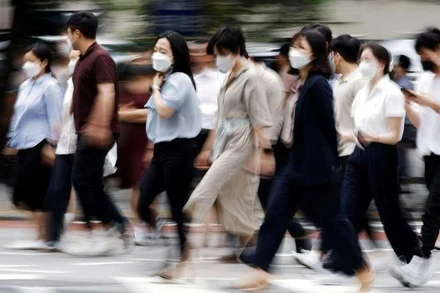 2021 cũng là năm thứ tư liên tiếp Hàn Quốc ghi nhận tổng suất sinh dưới 1. (Ảnh: Reuters)