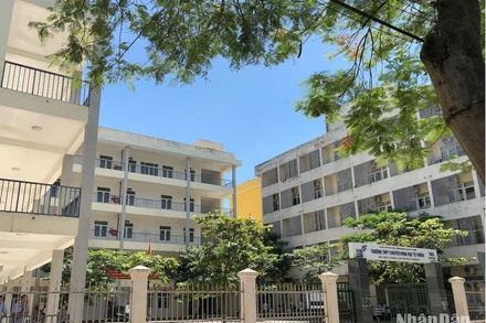 Trường THPT chuyên Khoa học Tự nhiên. Ảnh: VIỆT DŨNG 