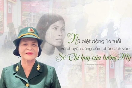 Nữ biệt động 16 tuổi và chuyện dũng cảm pháo kích vào Sở Chỉ huy của tướng Mỹ 