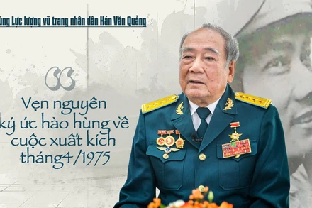 “Vẹn nguyên những ký ức hào hùng về cuộc xuất kích tháng 4 năm 1975”