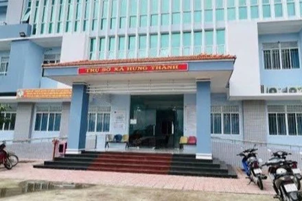 Trụ sở Ủy ban nhân dân xã Hưng Thành, huyện Vĩnh Lợi, tỉnh Bạc Liêu.