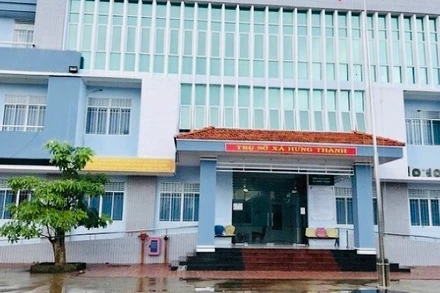 Trụ sở UBND xã Hưng Thành - nơi xảy ra các vụ việc.