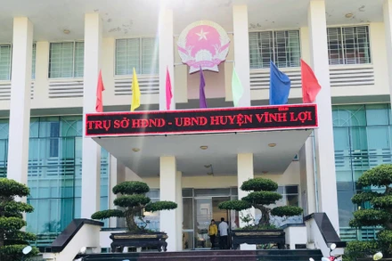 Trụ sở Ủy ban nhân dân huyện Vĩnh Lợi, tỉnh Bạc Liêu