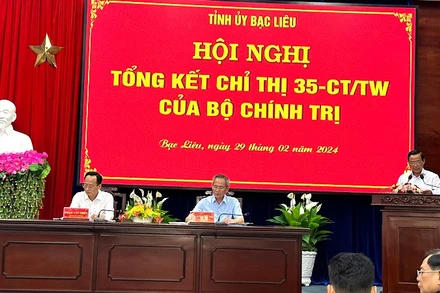 Quang cảnh hội nghị. (Ảnh: TRỌNG DUY)