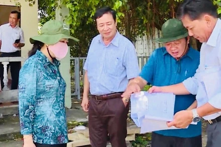 Lãnh đạo thị xã Giá Rai (Bạc Liêu) kiểm tra tiến độ xây dựng các trường lớp, nhằm kịp thời phục vụ tốt năm học mới sắp đến.
