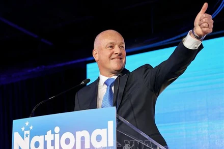 Thủ tướng New Zealand Christopher Luxon. (Ảnh TTXVN)