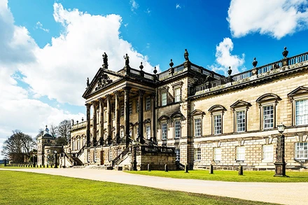 Ngôi nhà Wentworth Woodhouse của nước Anh. Ảnh: BBC