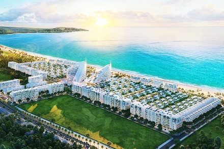 Toàn cảnh dự án Vlasta - Sầm Sơn - Tốp 10 Khu nghỉ dưỡng tốt nhất Việt Nam 2024.