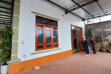 Ngôi nhà xảy ra vụ việc.