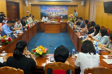 Tọa đàm Theo dấu chân Phật Hoàng-Lục Nam trong không gian văn hóa Tây Yên Tử.