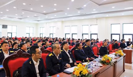 Đại biểu Cục Thuế tỉnh Bắc Giang dự hội nghị triển khai nhiệm vụ công tác thuế năm 2024.