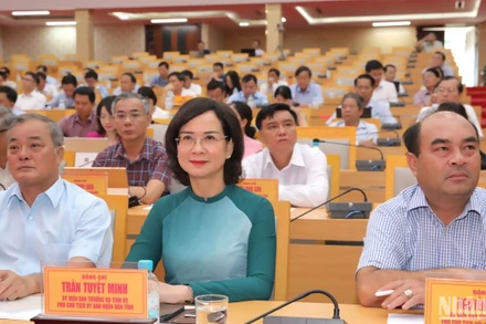 Các đại biểu dự hội nghị học tập chuyên đề năm 2025.