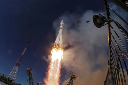 [Video] Nga phóng tàu vũ trụ nhân dịp 80 năm Chiến thắng phát xít