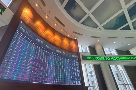 Hệ thống công nghệ thông tin mới của thị trường chứng khoán Việt Nam (KRX) đã chính thức vận hành sau nhiều năm chuẩn bị. (Ảnh: DUY THÁI)