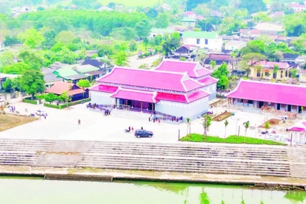 Khu lưu niệm Tổng Bí thư Lê Duẩn được bảo tồn, tôn tạo khang trang.