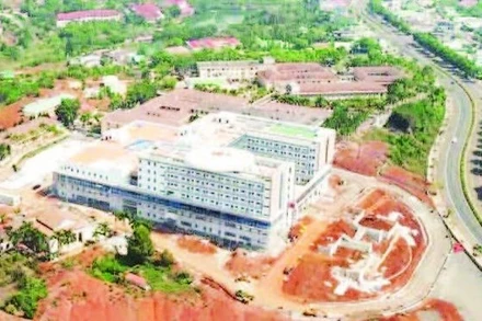 Dự án nâng cấp Bệnh viện đa khoa tỉnh Đắk Nông, một trong những công trình trọng điểm của tỉnh.