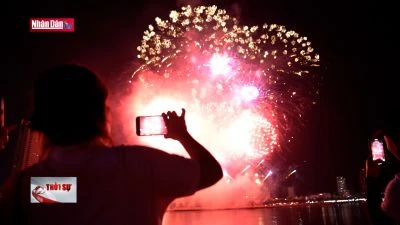 Mãn nhãn màn tranh tài khai mạc Lễ hội pháo hoa quốc tế Đà Nẵng 2024