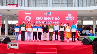 Hưởng ứng Ngày hội hiến máu tình nguyện "Chủ nhật Đỏ" năm 2024