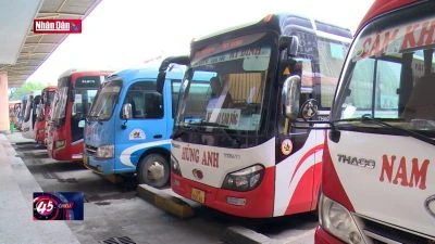 Các bến xe sẵn sàng phục vụ nhu cầu đi lại của người dân dịp lễ 30/4 - 1/5