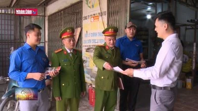 Đoàn thanh niên chung tay giữ vững an ninh trật tự