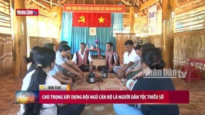 Chú trọng xây dựng đội ngũ cán bộ là người dân tộc thiểu số