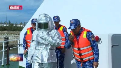 Vùng cảnh sát biển 2 nâng cao an toàn vệ sinh lao động