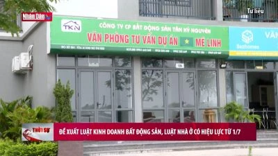Đề xuất Luật Kinh doanh Bất động sản, Luật Nhà ở có hiệu lực từ 1-7