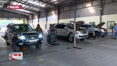 Đăng kiểm bắt đầu xuất hiện hiện tượng ùn tắc