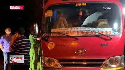 Xe đưa đón phải có thiết bị cảnh báo, chống bỏ quên học sinh