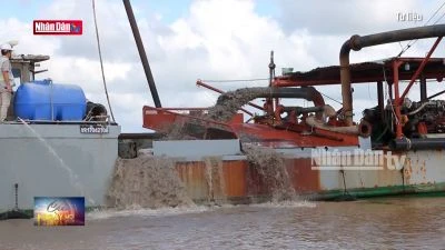 Nguồn cát cho cao tốc phía Nam sẽ cơ bản được tháo gỡ trong tháng 9