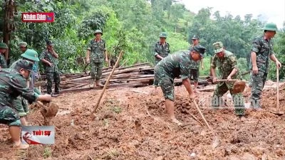 Băng rừng cứu nhân dân thoát khỏi sạt lở đất