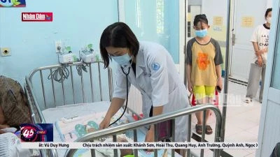 Bệnh viện căng mình đối phó dịch sởi