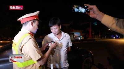 Tiếp tục xử lý nghiêm vi phạm nồng độ cồn trong năm 2024