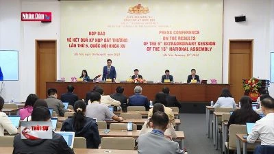 Kỳ họp bất thường lần thứ 5 Quốc hội khóa XV thành công tốt đẹp