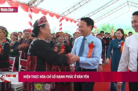 Hiện thực hóa chỉ số hạnh phúc ở Văn Yên