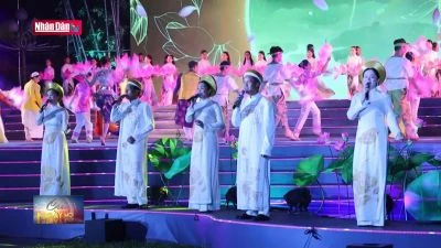 Nhiều hoạt động đặc sắc tại Lễ hội Làng Sen năm 2024